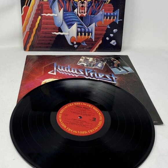 Judas PRIEST Defenders of the Faith 1984 1st Press US LP Vinyl Record Album LP - Picture 3 of 8